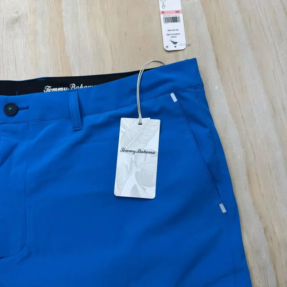 NEW Tommy Bahama Cayman Isles Cargo Shorts Blue Canal z 40 ST924676-5253